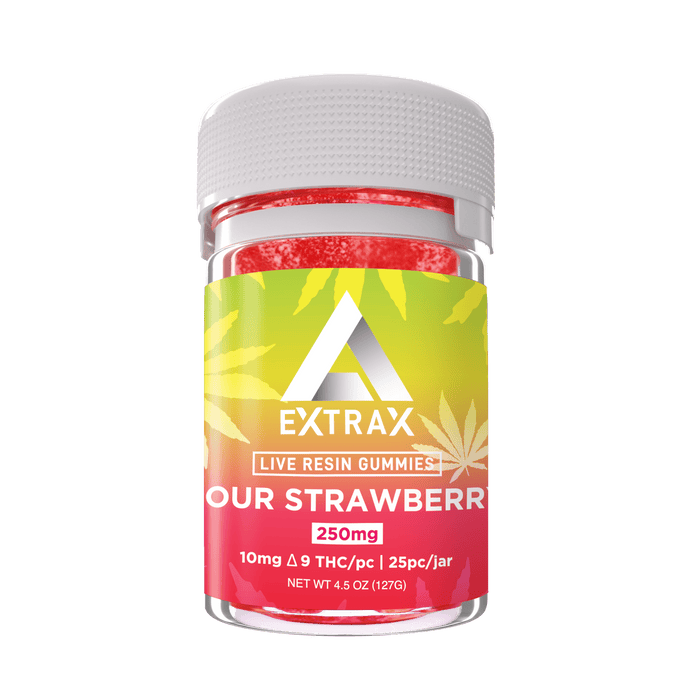 Delta Extrax Delta 9 Live Resin Gummies 250mg - eJuice.Deals