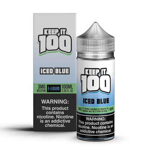 Keep It 100 Iced Blue eJuice-eJuice.Deals