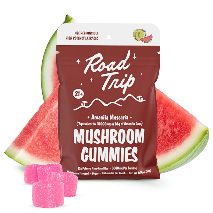 Road Trip Amanita Muscaria Mushroom Gummies - eJuice.Deals