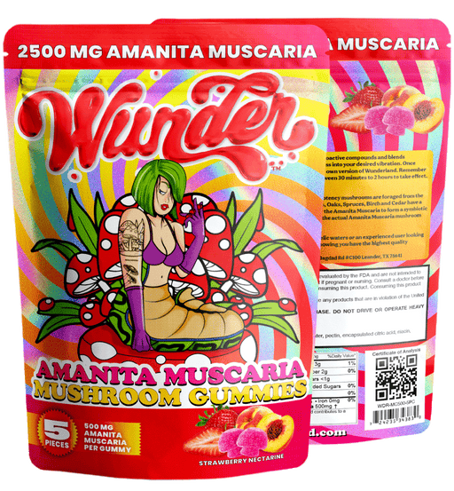 Wunder Amanita Muscaria Mushroom Gummies - eJuice.Deals