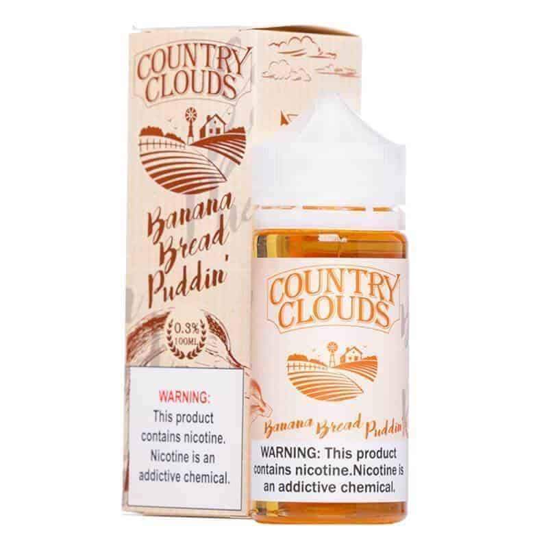 Banana Bread Pudding by Country Clouds eJuice Review - eJuice.Deals