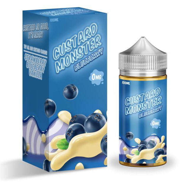 Blueberry Custard eJuice by Custard Monster Review - eJuice.Deals