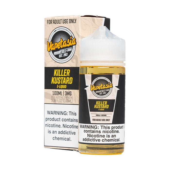 Killer Kustard eJuice by Vapetasia Review - eJuice.Deals