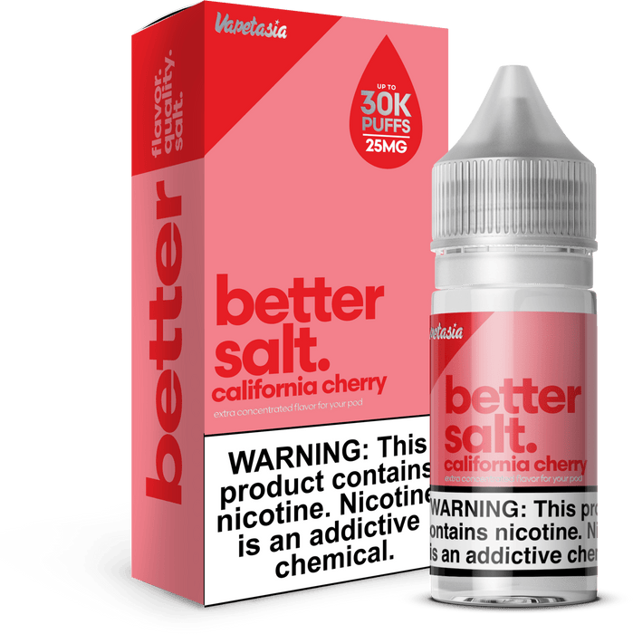 better salt california cherry eJuice - eJuice.Deals