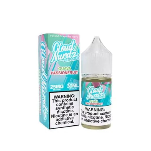 Cloud Nurdz Iced Salts Pink Guava eJuice - eJuice.Deals