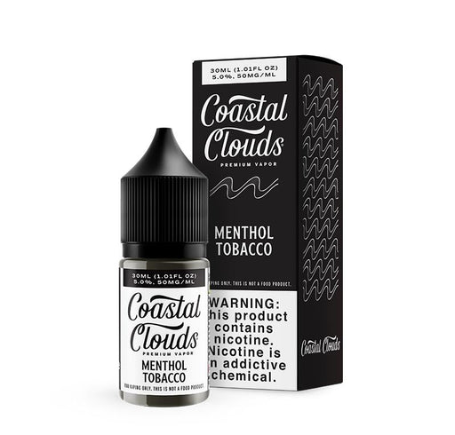 Coastal Clouds Salt Menthol Tobacco eJuice - eJuice.Deals
