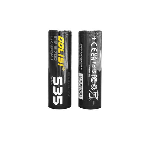 Golisi S35 21700 3750mAh 40A IMR Battery - eJuice.Deals