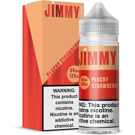 Jimmy the Juice Man Peachy Strawberry eJuice - eJuice.Deals