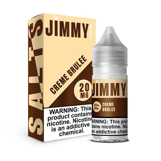 Jimmy the Juice Man Salt Creme Brulee eJuice - eJuice.Deals