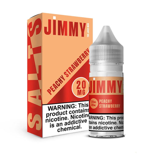 Jimmy the Juice Man Salt Peachy Strawberry eJuice - eJuice.Deals