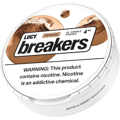 Lucy Breakers Capsule Nicotine Pouches - Espresso - eJuice.Deals