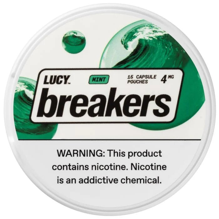 Lucy Breakers Capsule Nicotine Pouches - Mint - eJuice.Deals