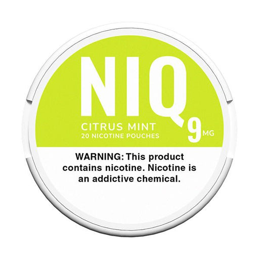 NIQ Citrus Mint Nicotine Pouches - eJuice.Deals