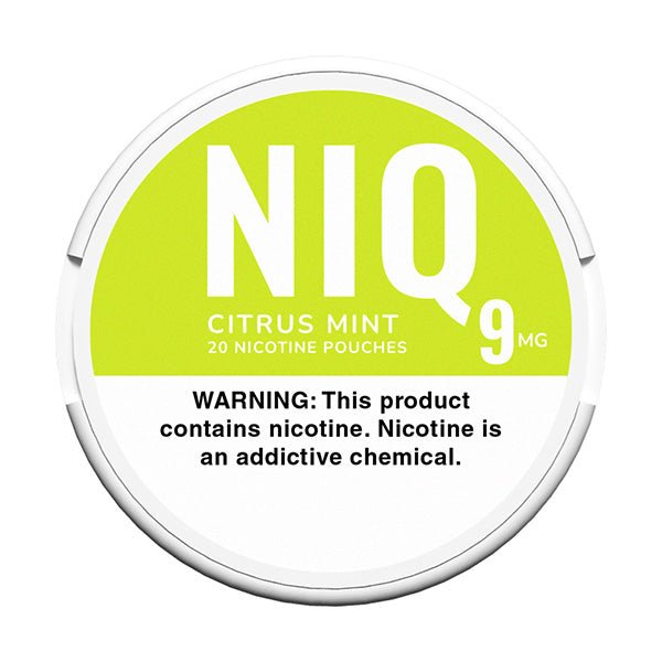 NIQ Citrus Mint Nicotine Pouches - eJuice.Deals