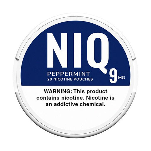 NIQ Pepper Mint Nicotine Pouches - eJuice.Deals