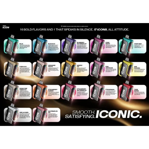 NYKD Icon 35K Disposable - eJuice.Deals