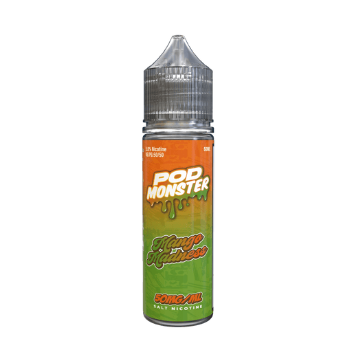 Pod Monster Salt Mango Madness eJuice - eJuice.Deals