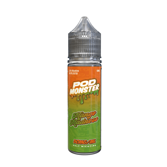 Pod Monster Salt Mango Madness eJuice - eJuice.Deals