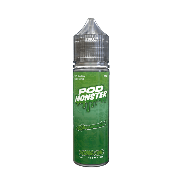 Pod Monster Salt Spearmint eJuice - eJuice.Deals