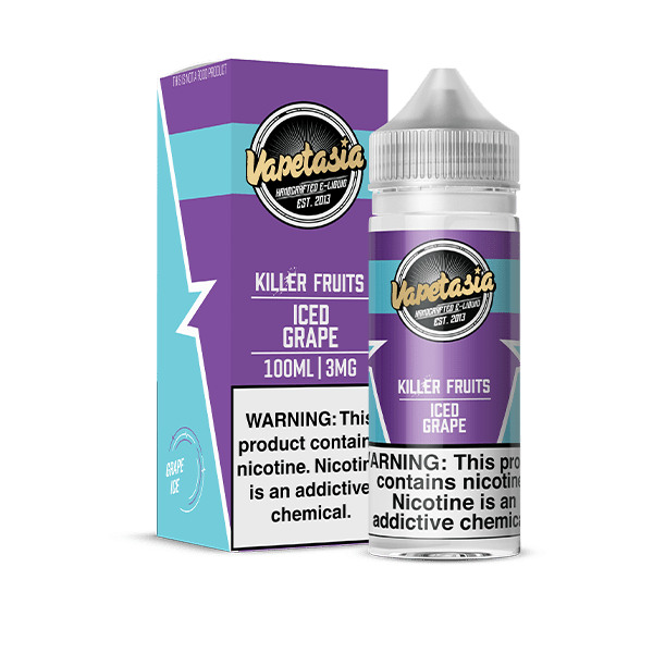 Vapetasia Killer Fruits Iced Grape eJuice - eJuice.Deals