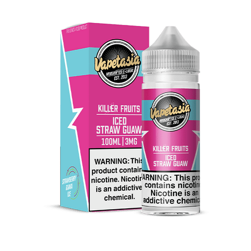 Vapetasia Killer Fruits Iced Straw Guaw eJuice - eJuice.Deals