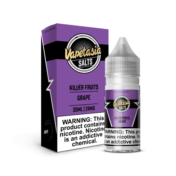 Vapetasia Killer Fruits Salt Grape eJuice - eJuice.Deals