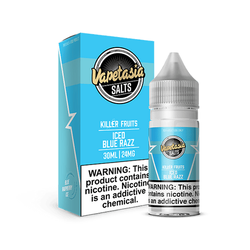 Vapetasia Killer Fruits Salt Iced Blue Razz eJuice - eJuice.Deals