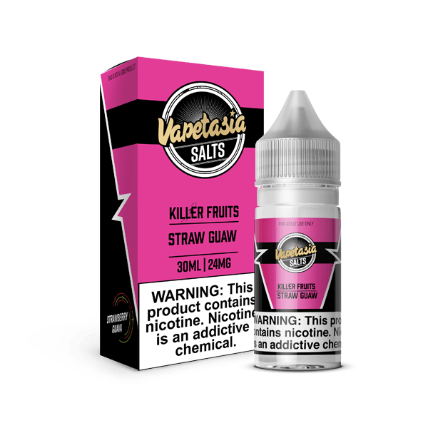 Vapetasia Killer Fruits Salt Straw Guaw eJuice - eJuice.Deals