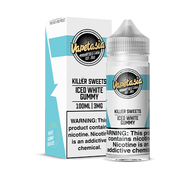 Vapetasia Killer Sweets Iced White Gummy eJuice - eJuice.Deals