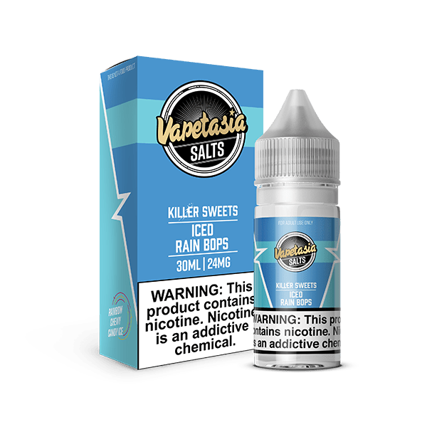 Vapetasia Killer Sweets Salt Iced Rain Bops eJuice - eJuice.Deals