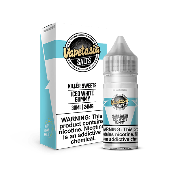 Vapetasia Killer Sweets Salt Iced White Gummy eJuice - eJuice.Deals