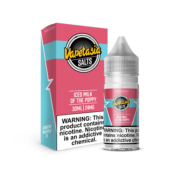 Vapetasia Salt Iced Milk of the Poppy eJuice - eJuice.Deals