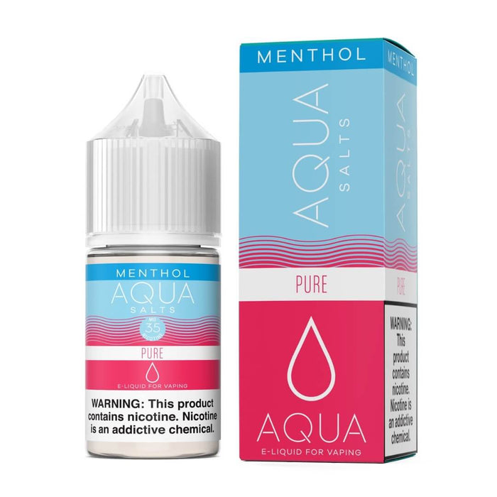 Aqua Salt Pure Menthol eJuice-eJuice.Deals