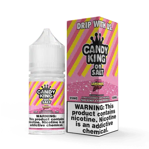 Candy King on Salt Pink Lemonade Strips eJuice-eJuice.Deals