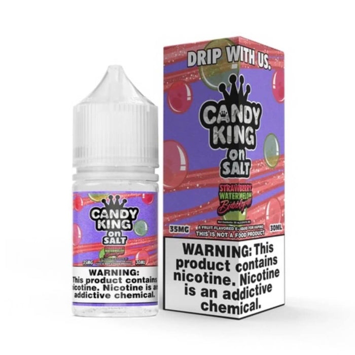 Candy King on Salt Strawberry Watermelon Bubblegum eJuice-eJuice.Deals