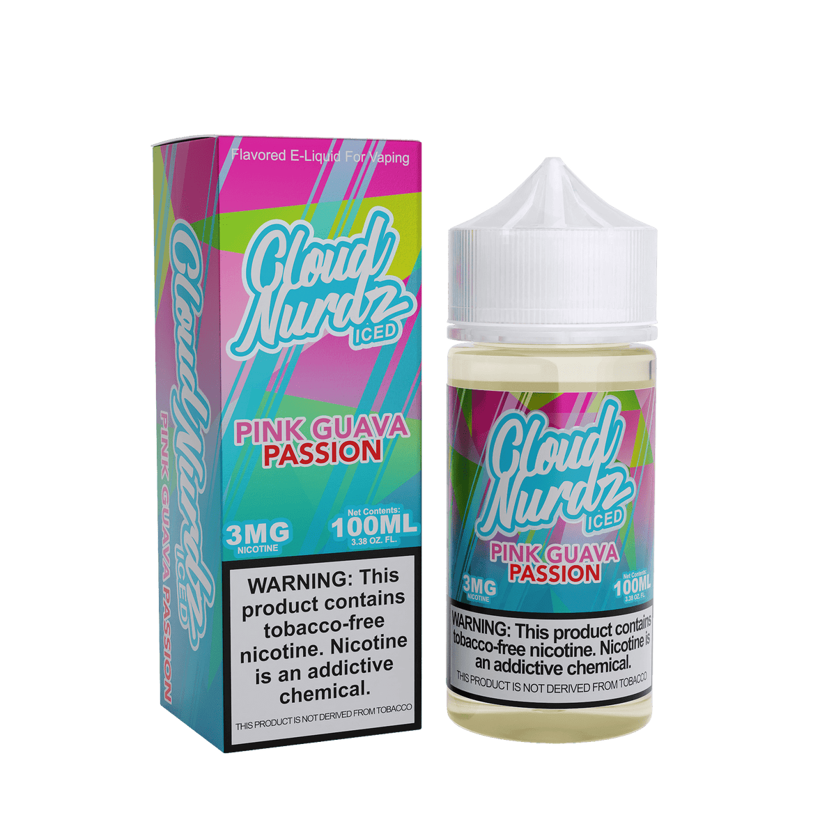 Cloud Nurdz Iced Pink Guava eJuice — eJuice.Deals