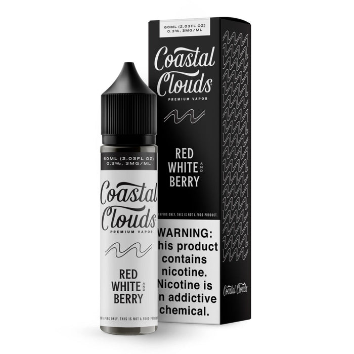 Coastal Clouds Red White and Berry eJuice - eJuice.Deals