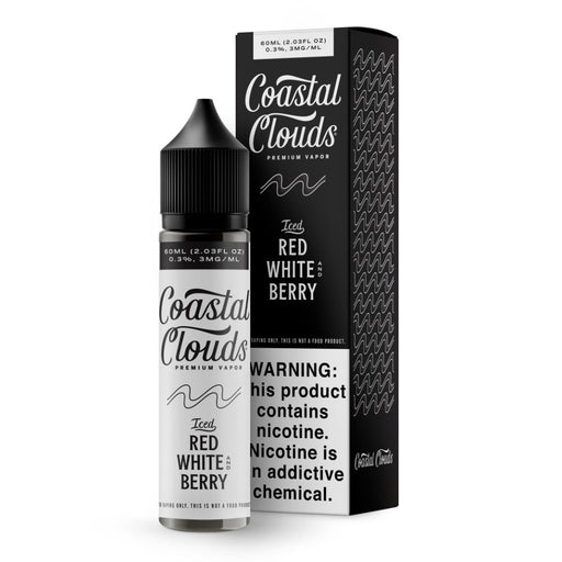 Coastal Clouds Red White and Berry Iced eJuice - eJuice.Deals