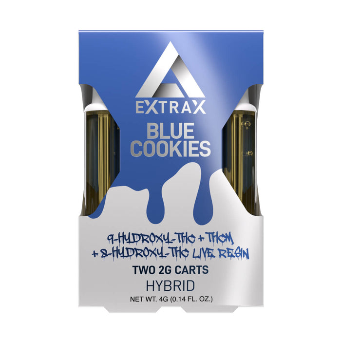 Delta Extrax Splats Blend THC-M Live Resin Vape Cartridge 2x2g - eJuice.Deals