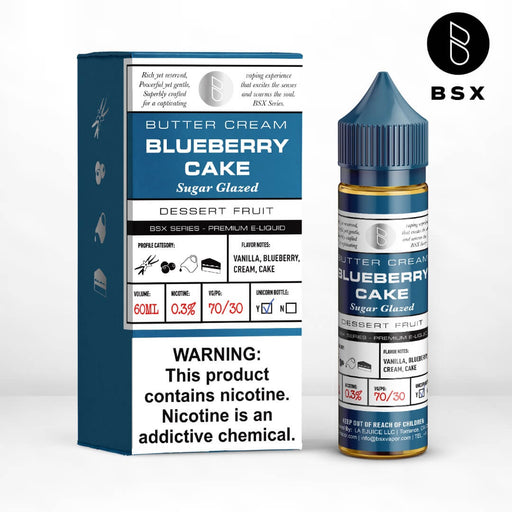 Glas BSX Blueberry Cake eJuice-eJuice.Deals