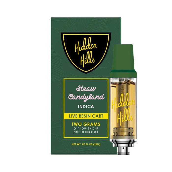 Hidden Hills Club Delta 8 + THC-P Live Resin Cartridge 2g-eJuice.Deals