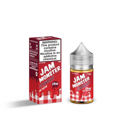 Jam Monster Salt Strawberry eJuice-eJuice.Deals