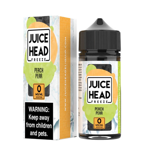 Juice Head Freeze Peach Pear eJuice-eJuice.Deals