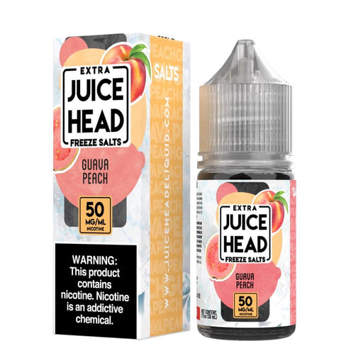 Juice Head Freeze Salt Guava Peach eJuice-eJuice.Deals