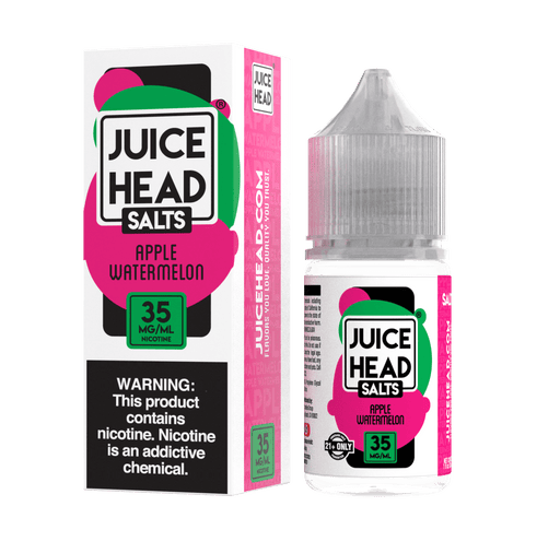Juice Head Salt Apple Watermelon eJuice - eJuice.Deals