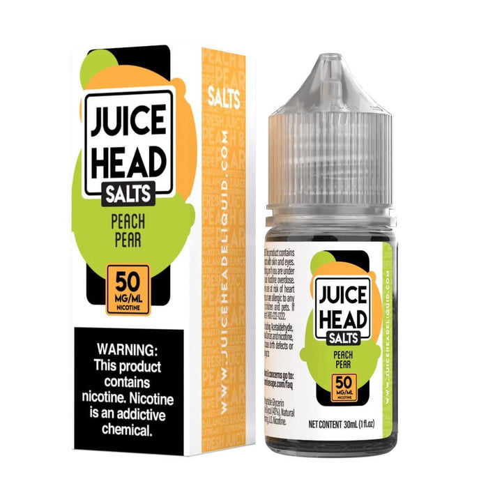 Juice Head Salt Peach Pear eJuice-eJuice.Deals