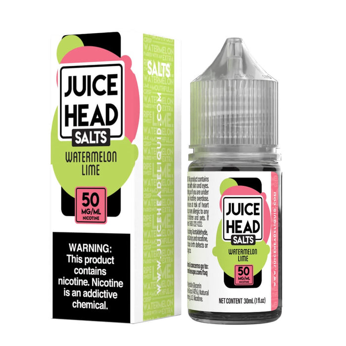 Juice Head Salt Watermelon Lime eJuice-eJuice.Deals