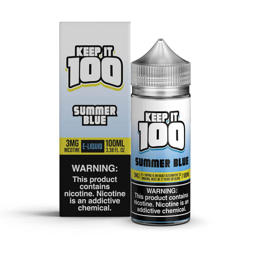 Keep It 100 Summer Blue eJuice-eJuice.Deals