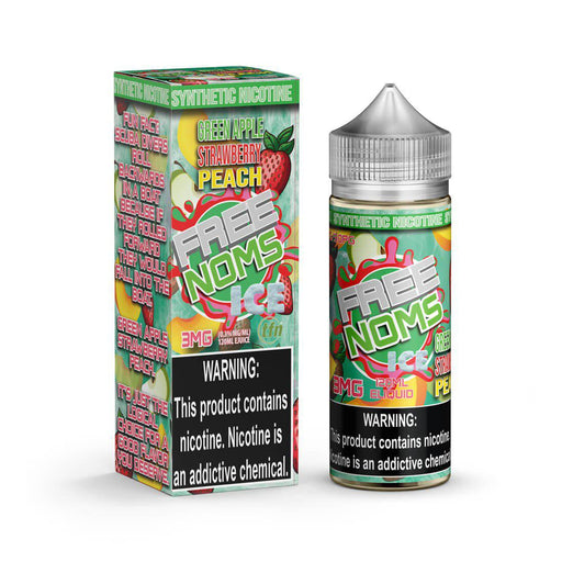 Nomenon Free Green Apple Strawberry Peach Ice eJuice-eJuice.Deals
