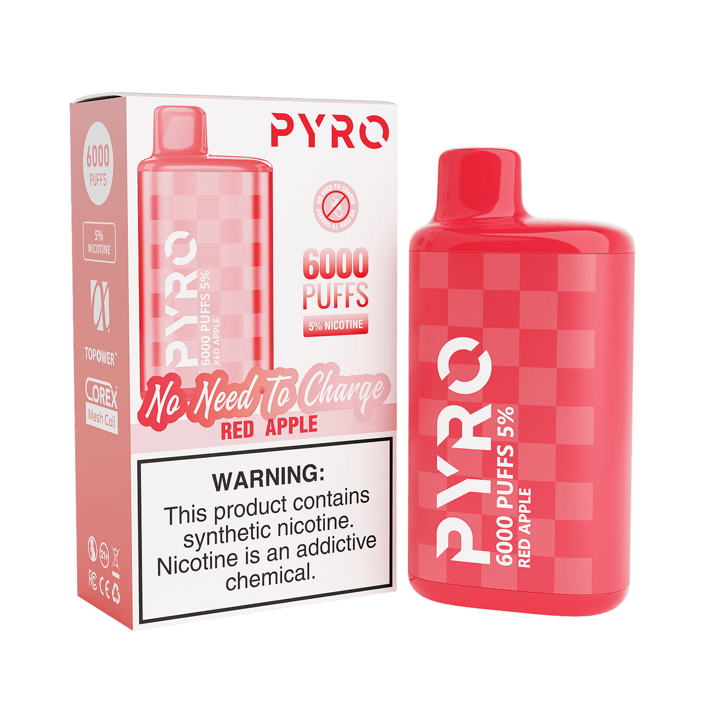 Pyro 6000 Puff Disposable — eJuice.Deals